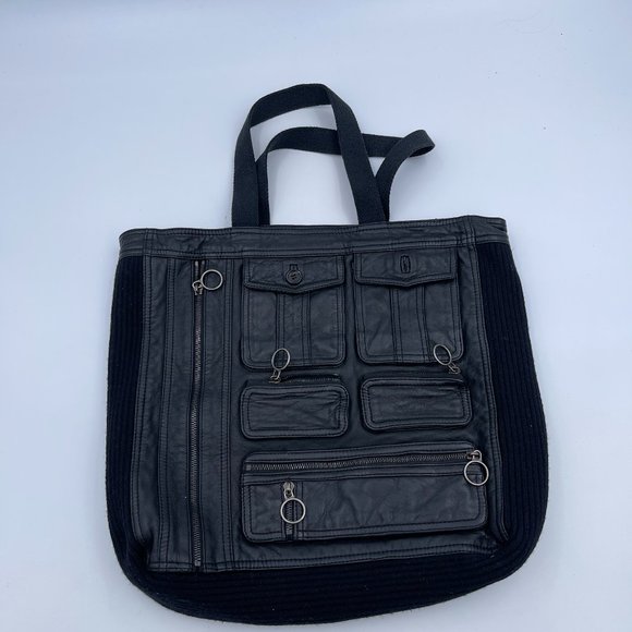 DIOR MEN'S LEATHER MESSENGER BAG - Picture 1 of 14